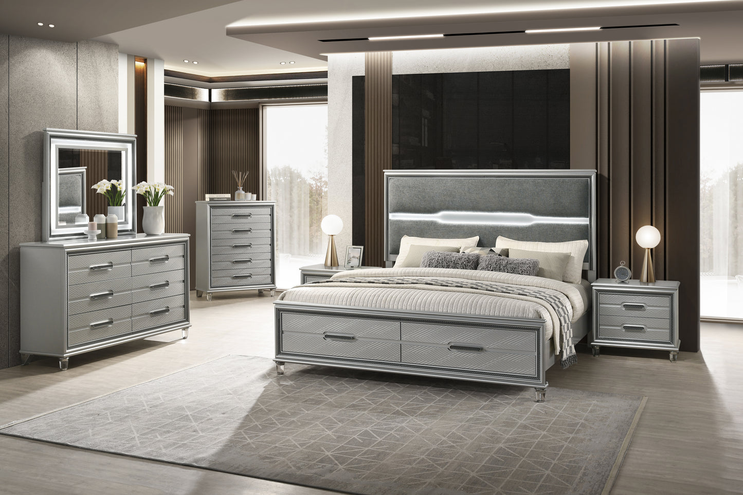 B136 Complete Bedroom Set