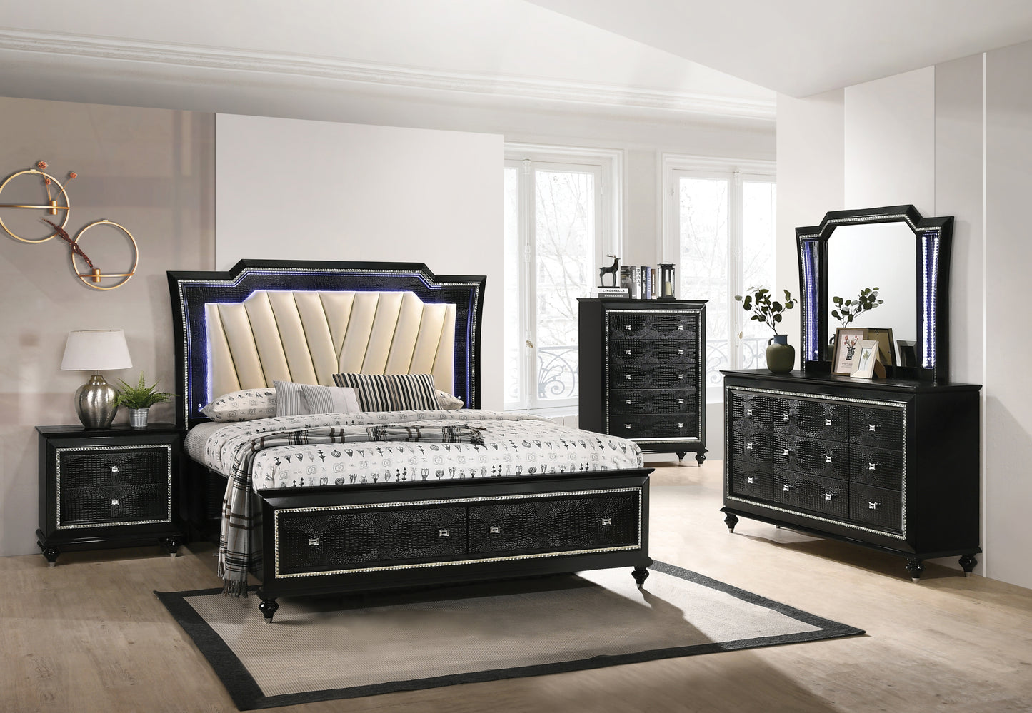 B114 Complete Bedroom Set