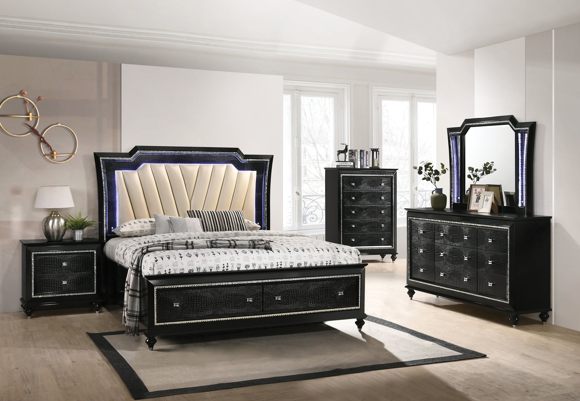 B114 Complete Bedroom Set