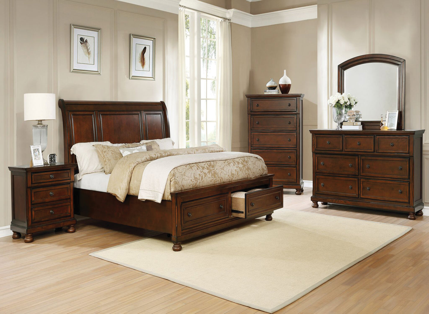 B125 Complete Bedroom Set