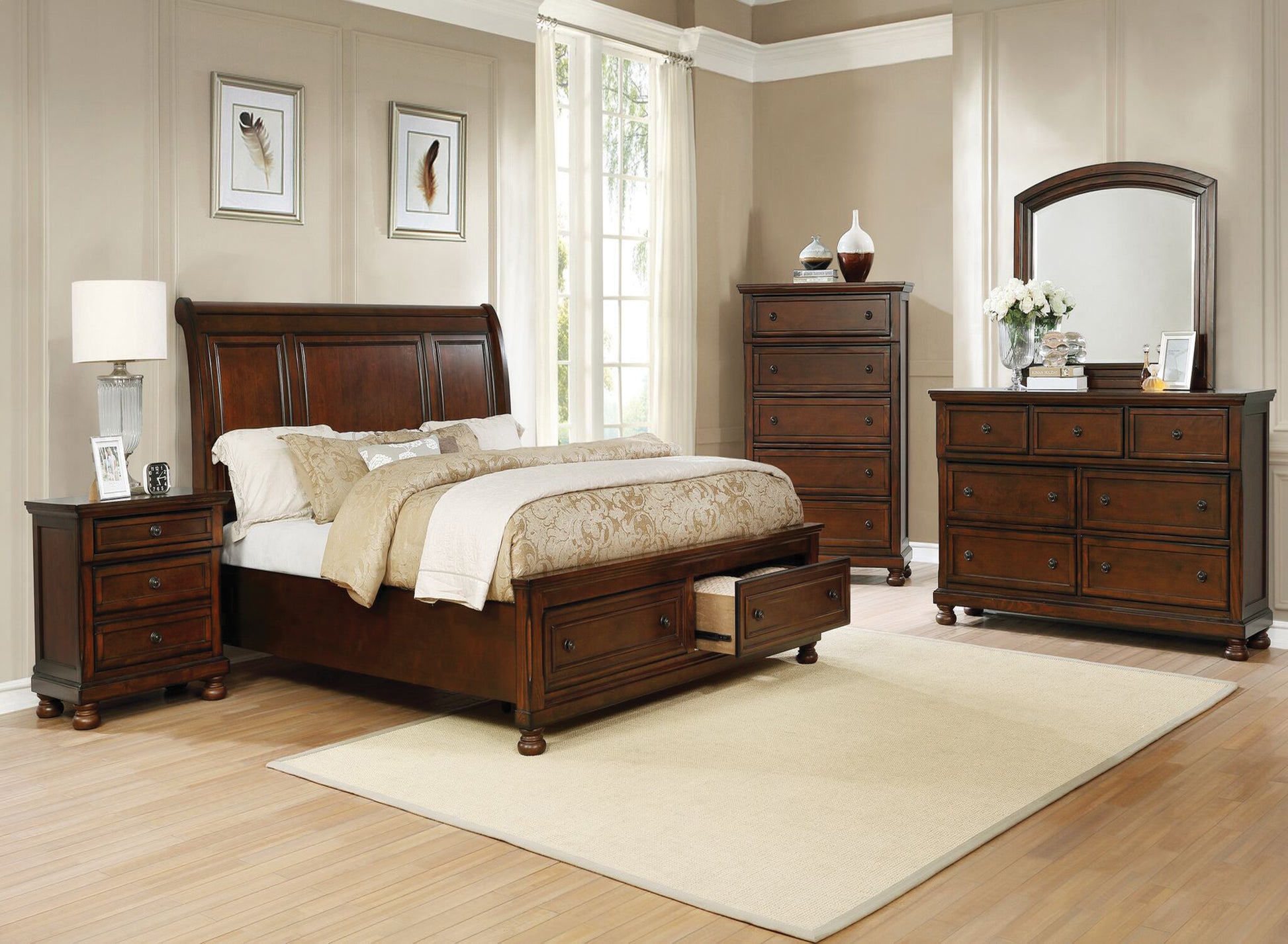B125 Complete Bedroom Set